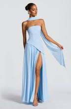 Maliyah Maxi Dress - Baby Blue - Napalia