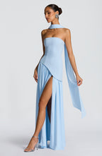 Maliyah Maxi Dress - Baby Blue - Napalia
