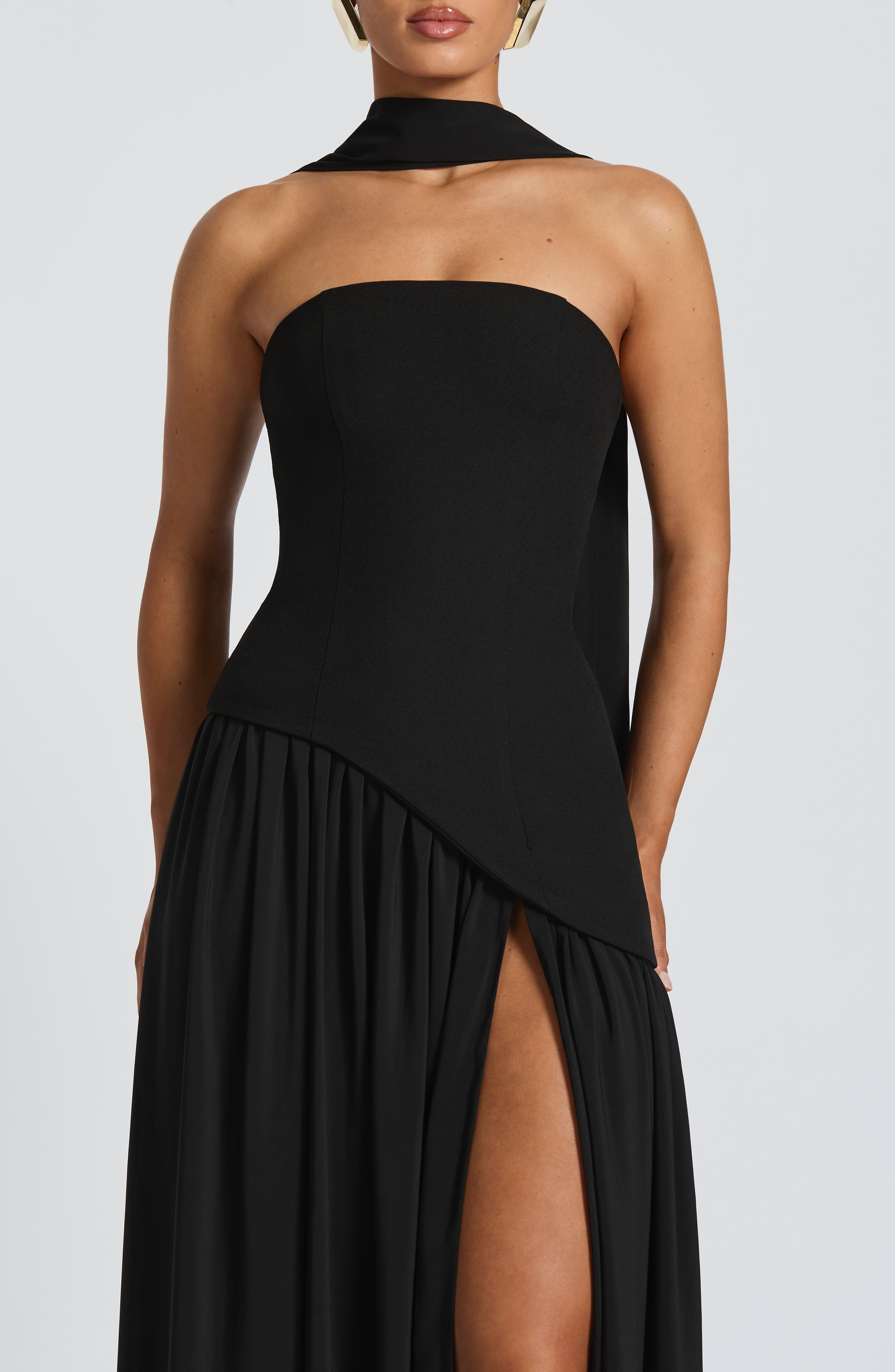 Maliyah Maxi Dress - Black - Napalia