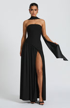 Maliyah Maxi Dress - Black - Napalia