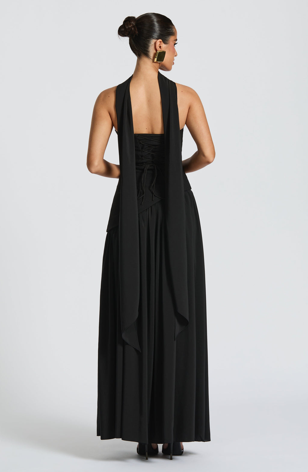 Maliyah Maxi Dress - Black - Napalia