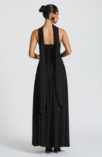 Maliyah Maxi Dress - Black - Napalia