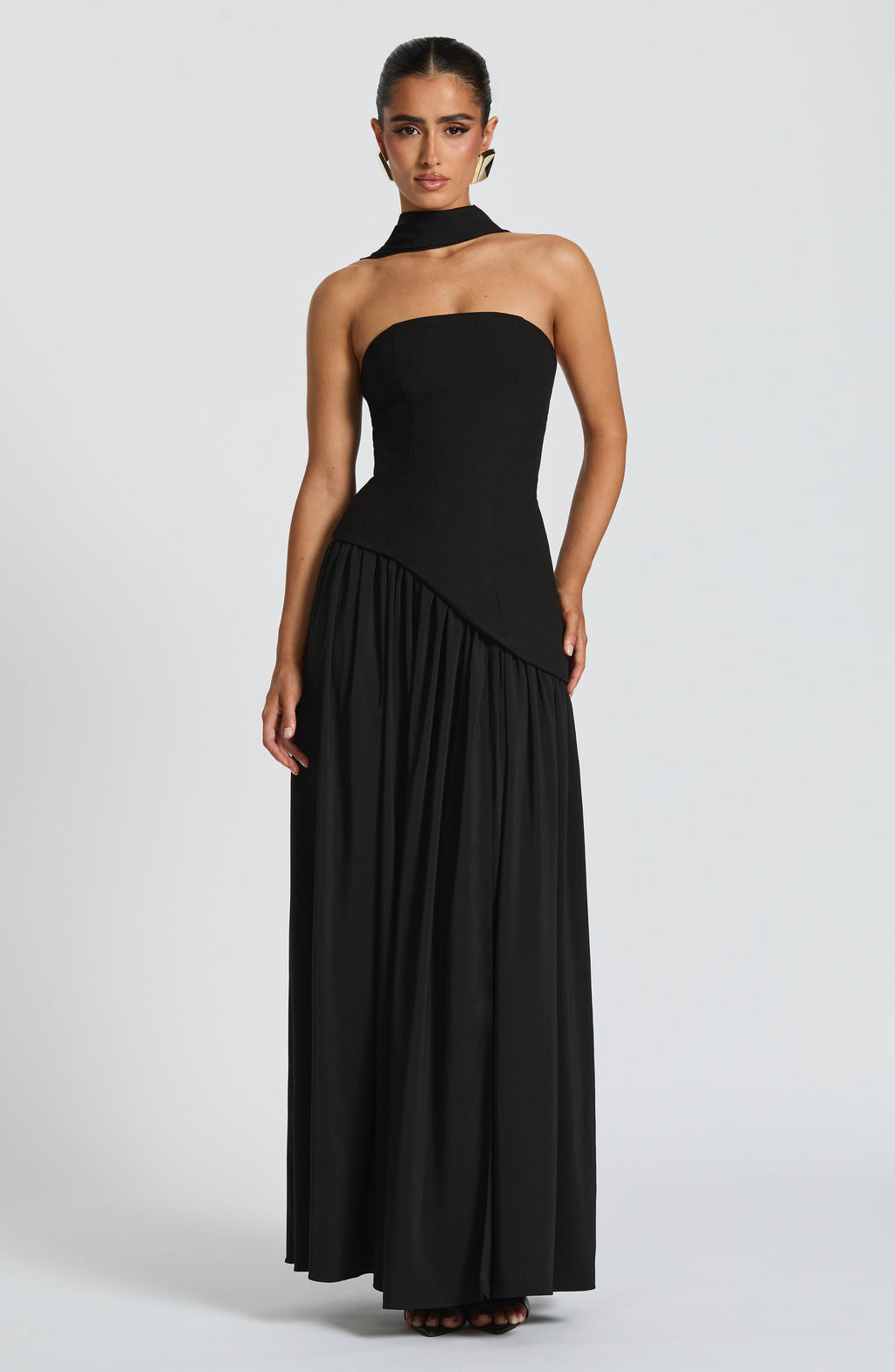 Maliyah Maxi Dress - Black - Napalia