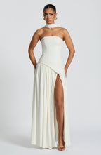 Maliyah Maxi Dress - Ivory - Napalia