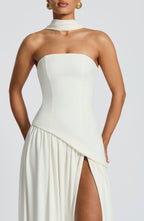 Maliyah Maxi Dress - Ivory - Napalia