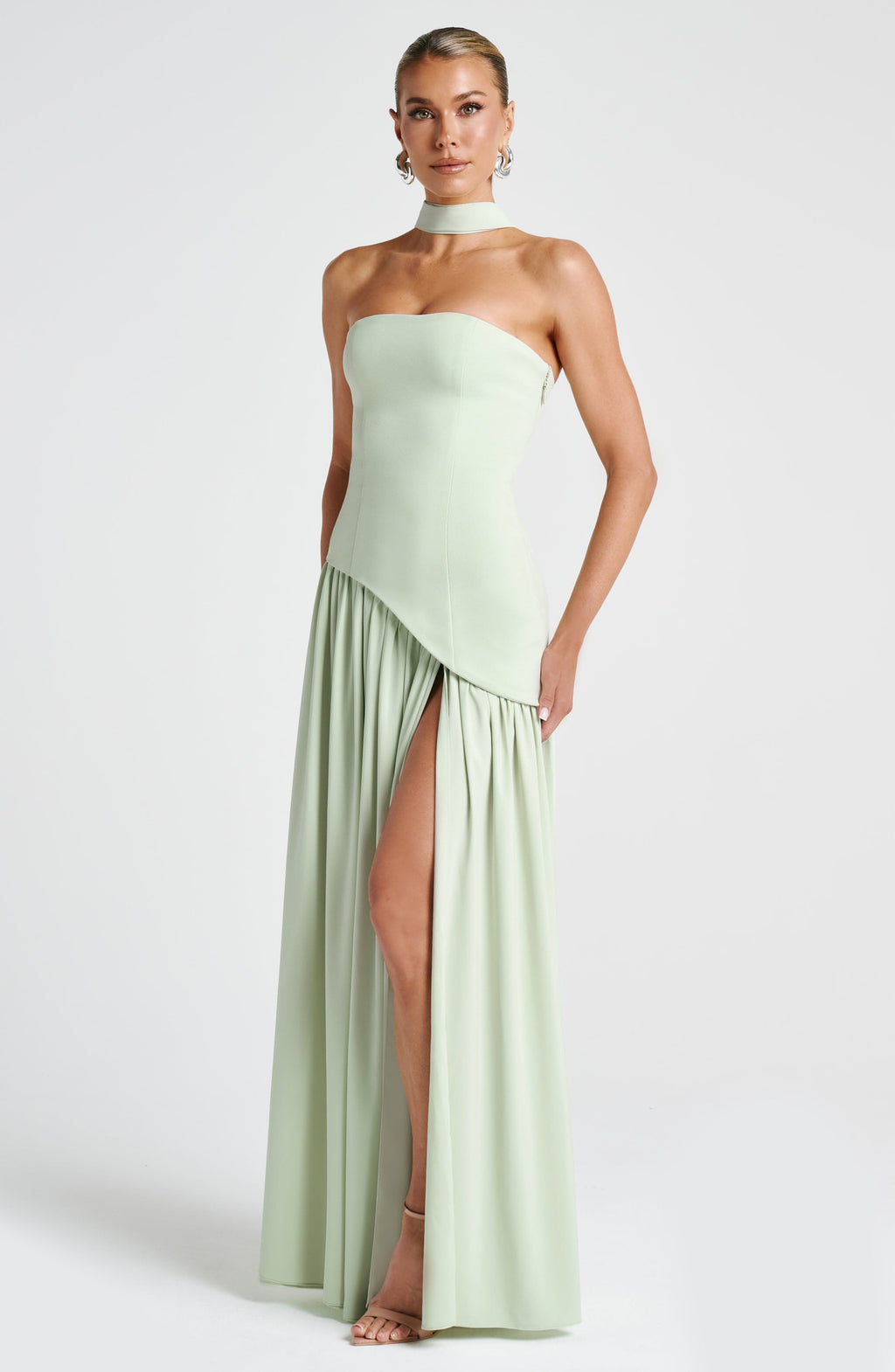 Maliyah Maxi Dress - Mint - Napalia