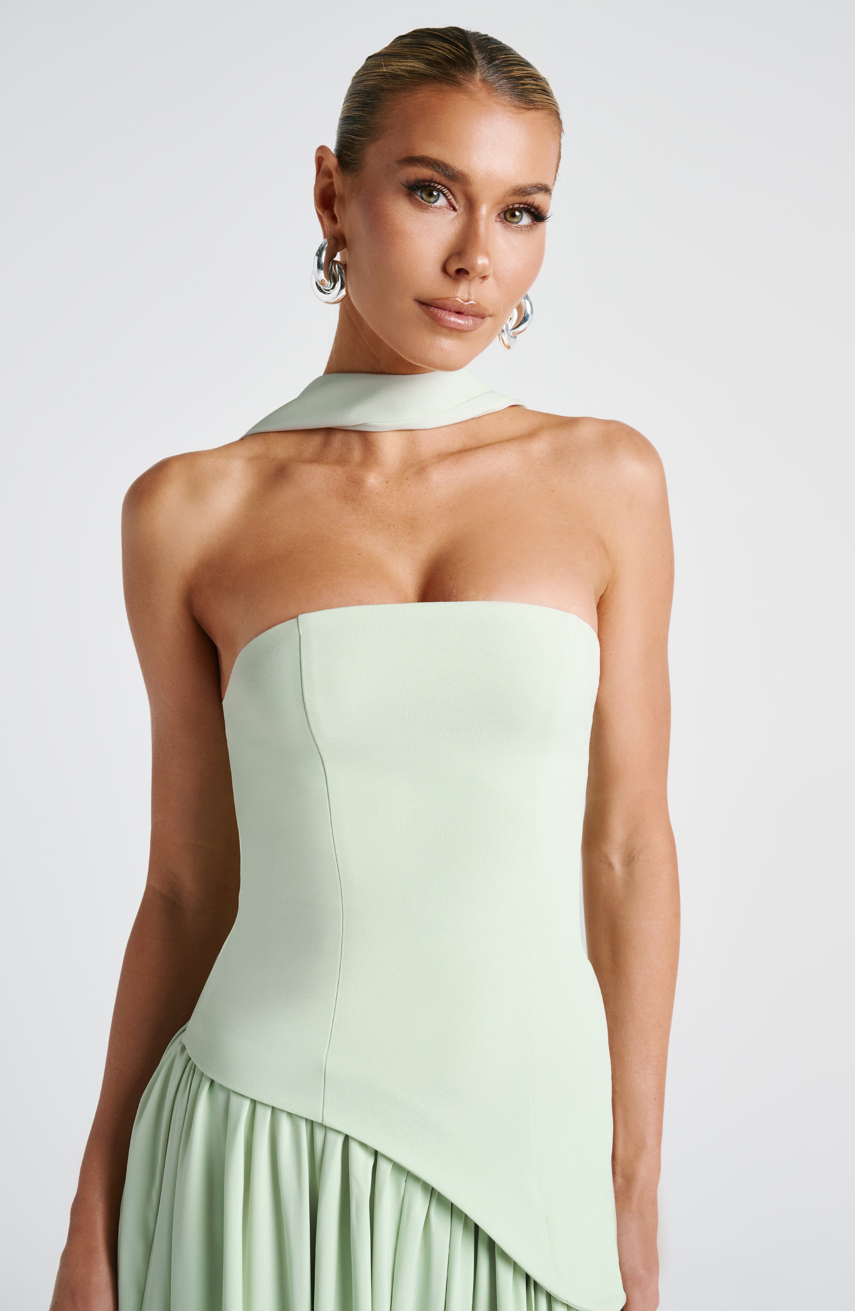 Maliyah Maxi Dress - Mint - Napalia