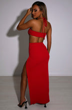 Mariana Maxi Skirt - Red - Napalia