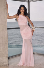 Marianne Maxi Dress - Blush - Napalia
