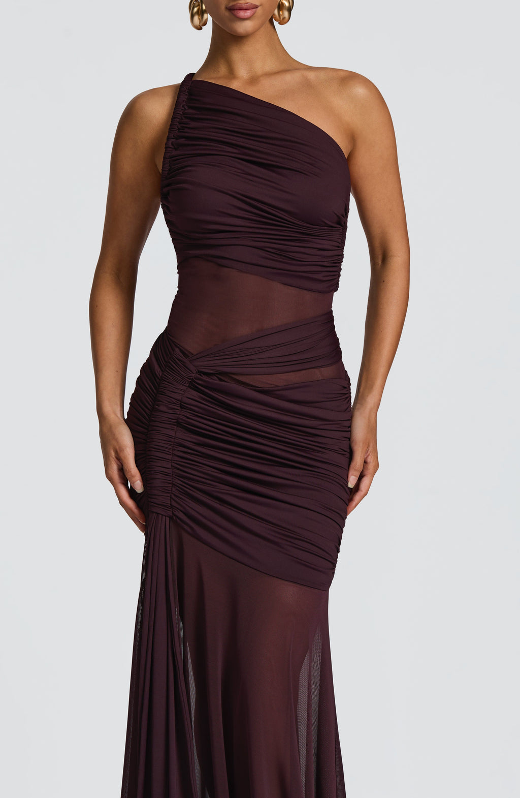 Marianne Maxi Dress - Plum - Napalia