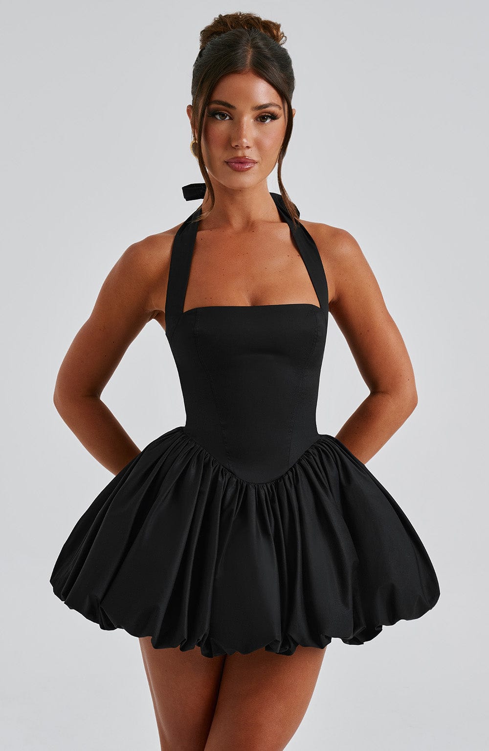 Maricia Mini Dress - Black - Napalia