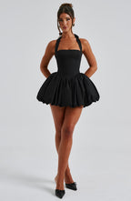 Maricia Mini Dress - Black - Napalia