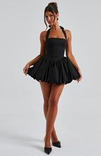 Maricia Mini Dress - Black - Napalia