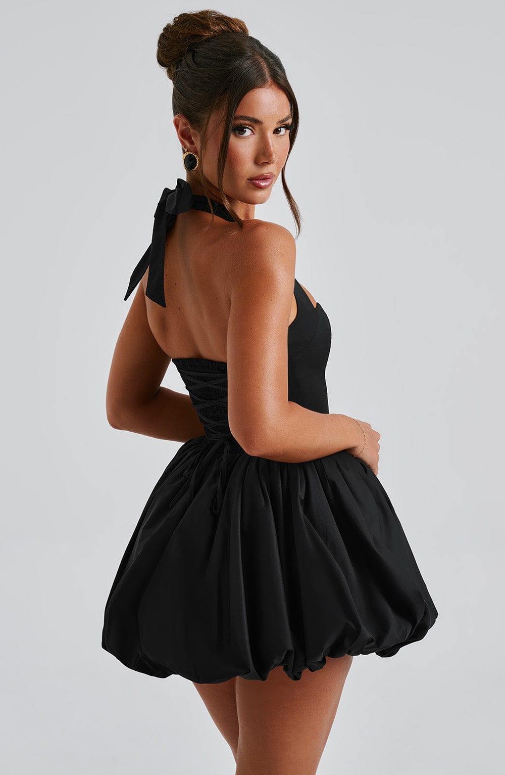 Maricia Mini Dress - Black - Napalia