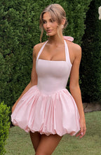 Maricia Mini Dress - Blush - Napalia