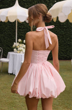 Maricia Mini Dress - Blush - Napalia