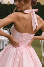 Maricia Mini Dress - Blush - Napalia