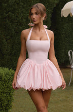 Maricia Mini Dress - Blush - Napalia
