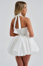 Maricia Mini Dress - Ivory - Napalia