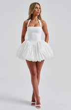 Maricia Mini Dress - Ivory - Napalia