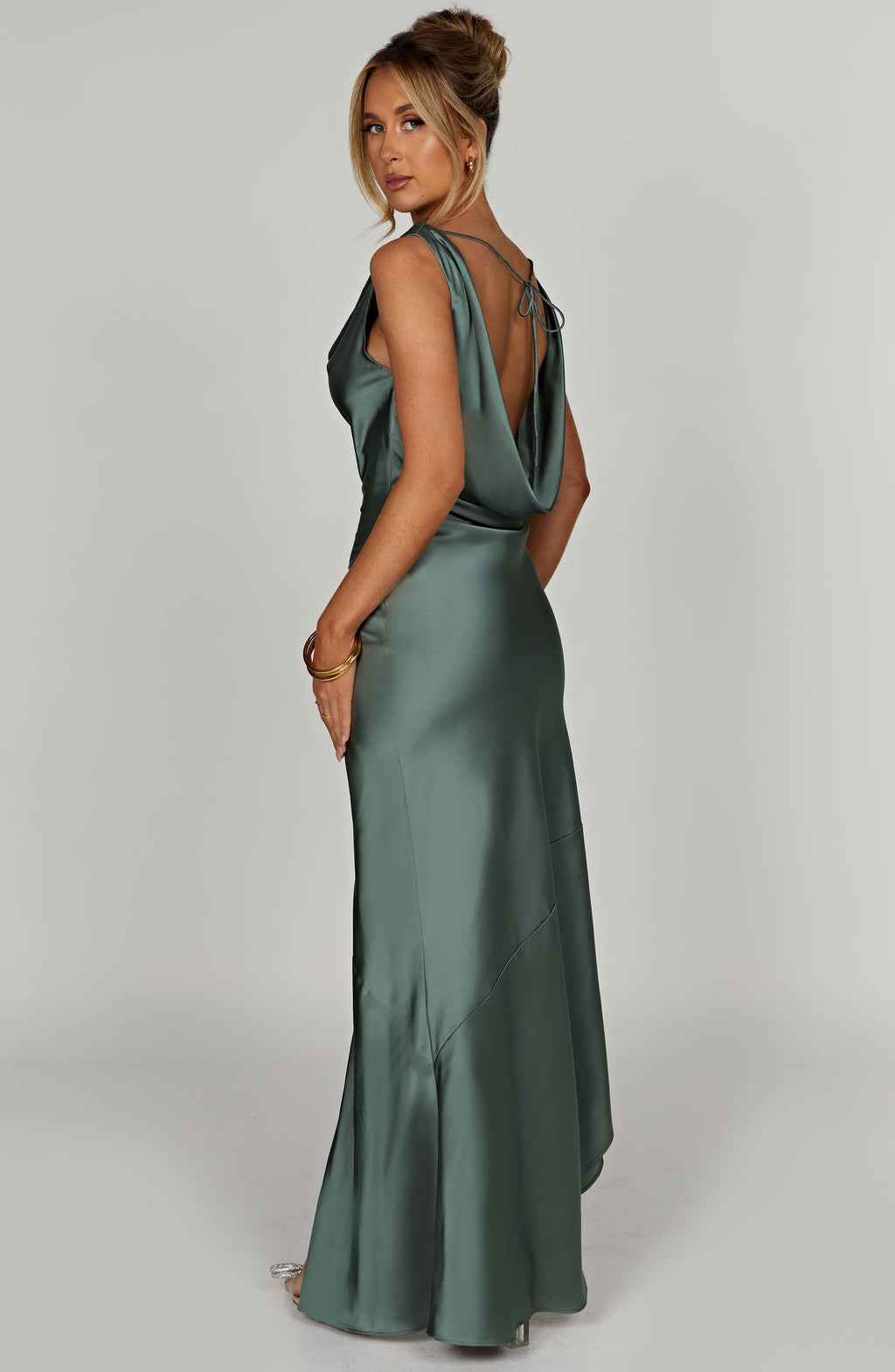 Marilyn Maxi Dress - Sage - Napalia