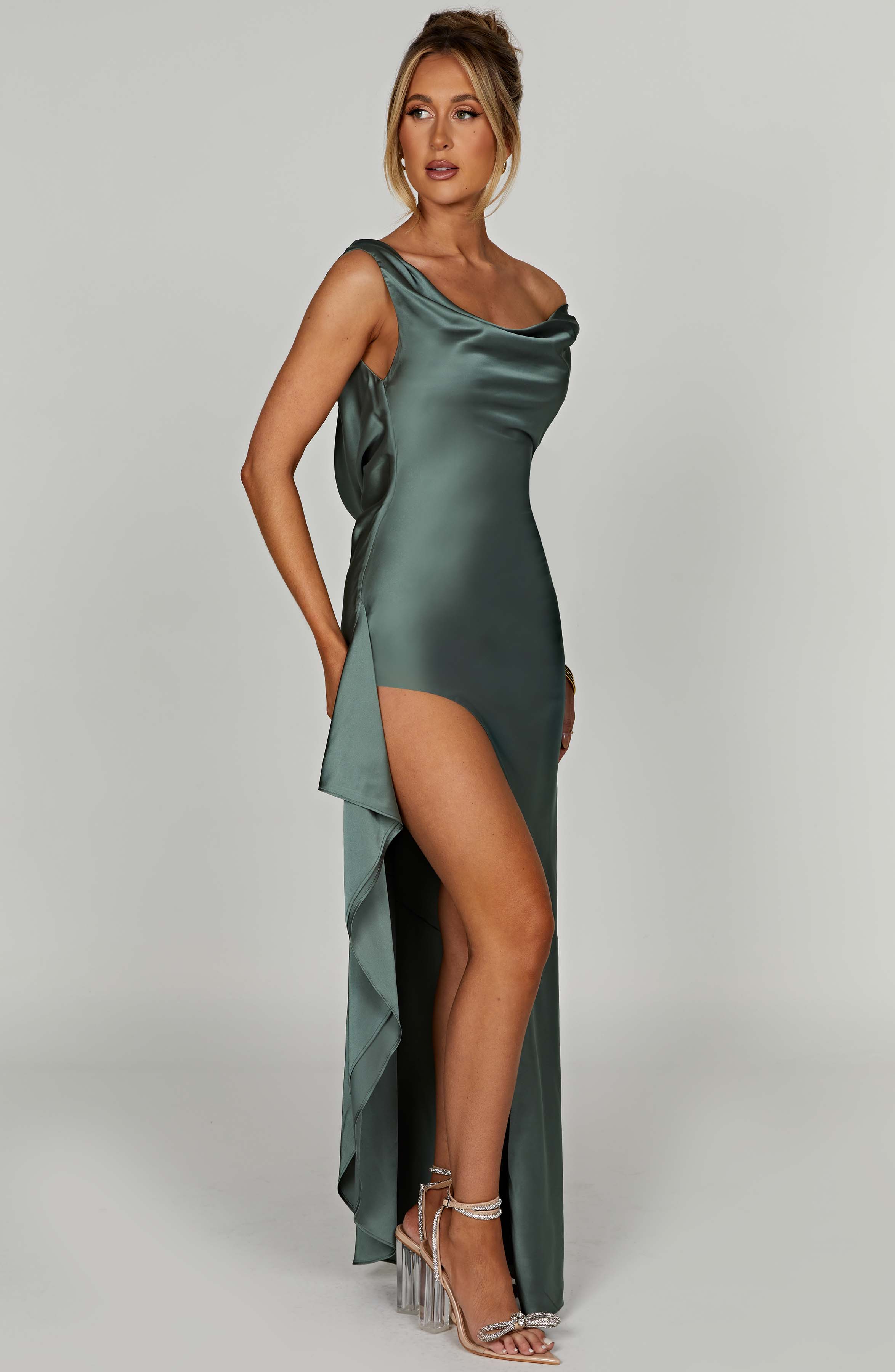 Marilyn Maxi Dress - Sage - Napalia