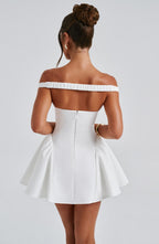 Marla Mini Dress - Ivory - Napalia
