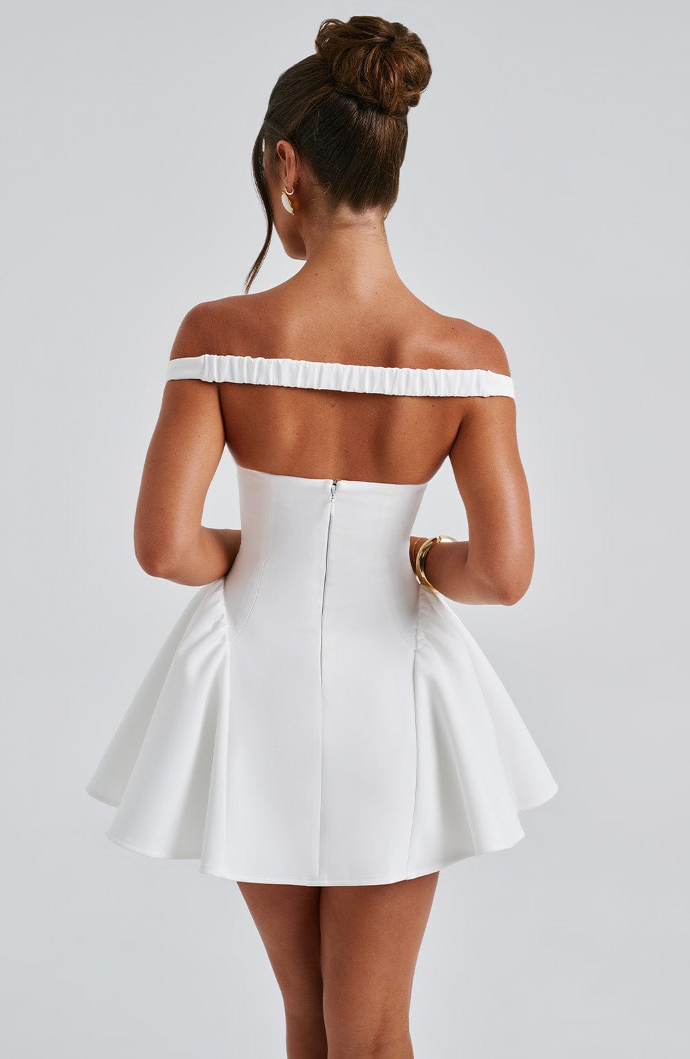 Marla Mini Dress - Ivory - Napalia