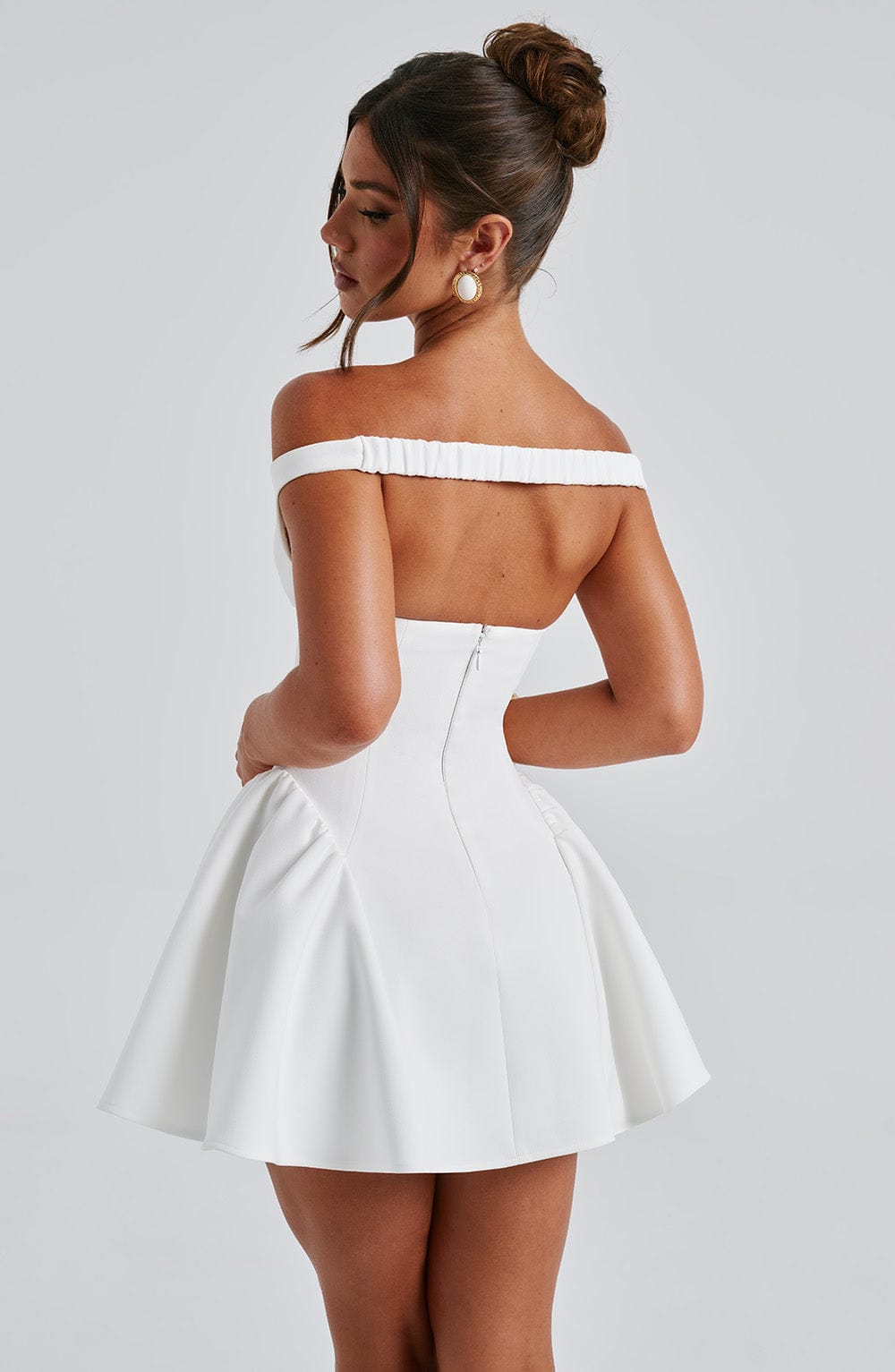 Marla Mini Dress - Ivory - Napalia