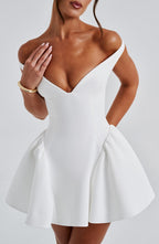 Marla Mini Dress - Ivory - Napalia