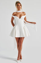 Marla Mini Dress - Ivory - Napalia
