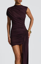 Marnie Mini Dress - Plum - Napalia