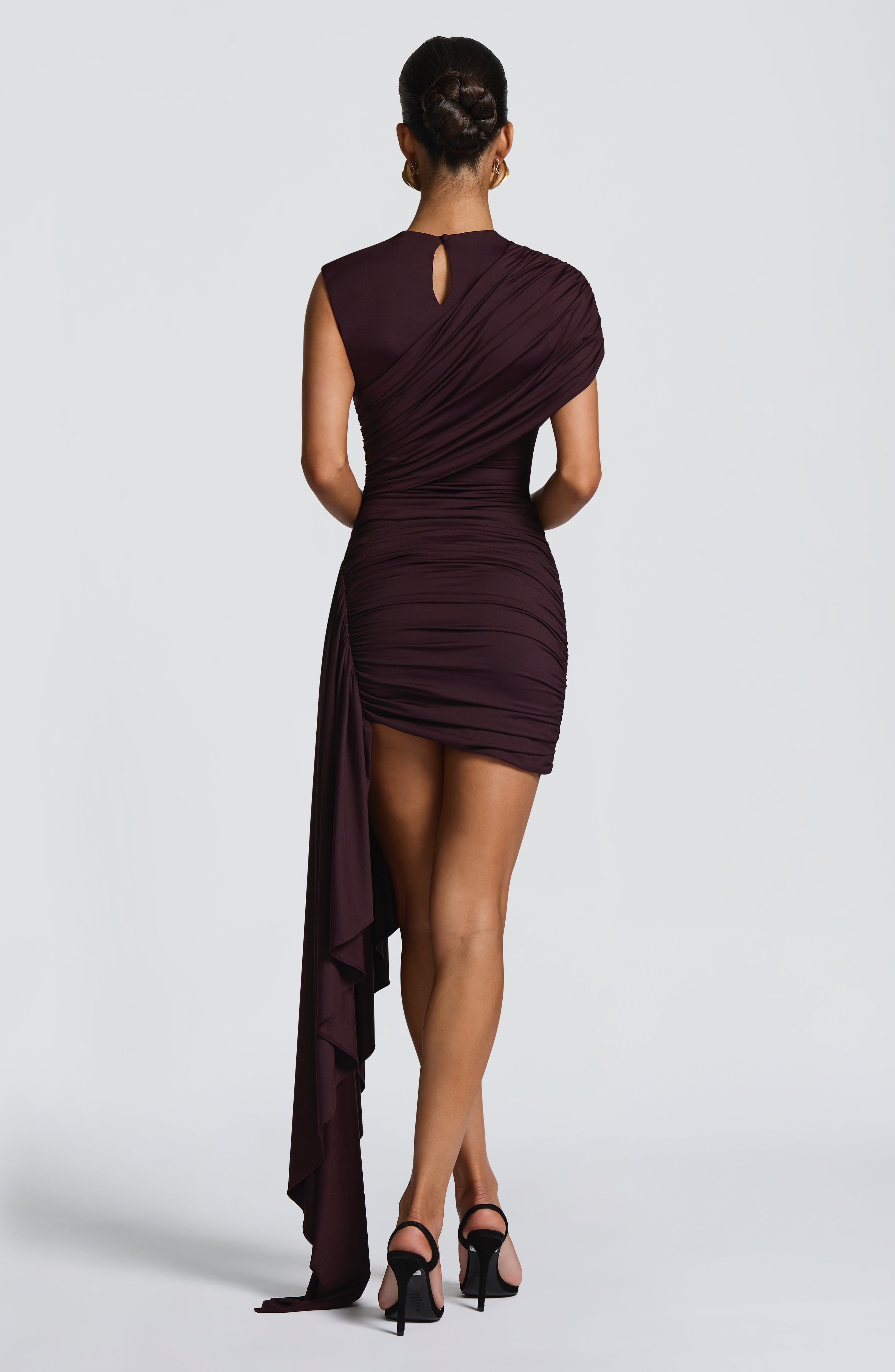 Marnie Mini Dress - Plum - Napalia