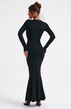 Martina Maxi Dress - Black - Napalia