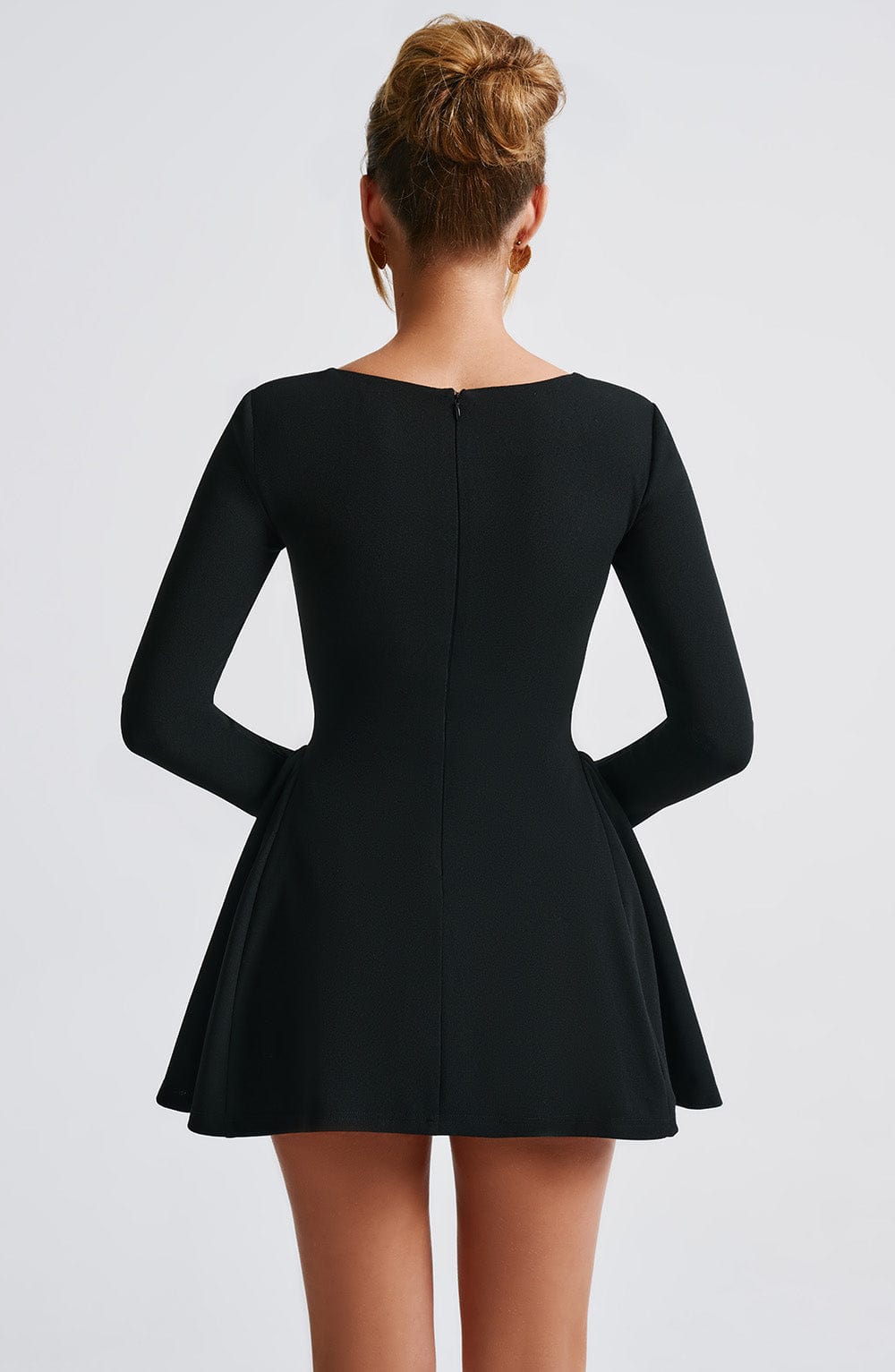 Megan Mini Dress - Black - Napalia