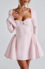 Megan Mini Dress - Blush - Napalia