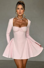 Megan Mini Dress - Blush - Napalia