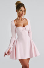 Megan Mini Dress - Blush - Napalia