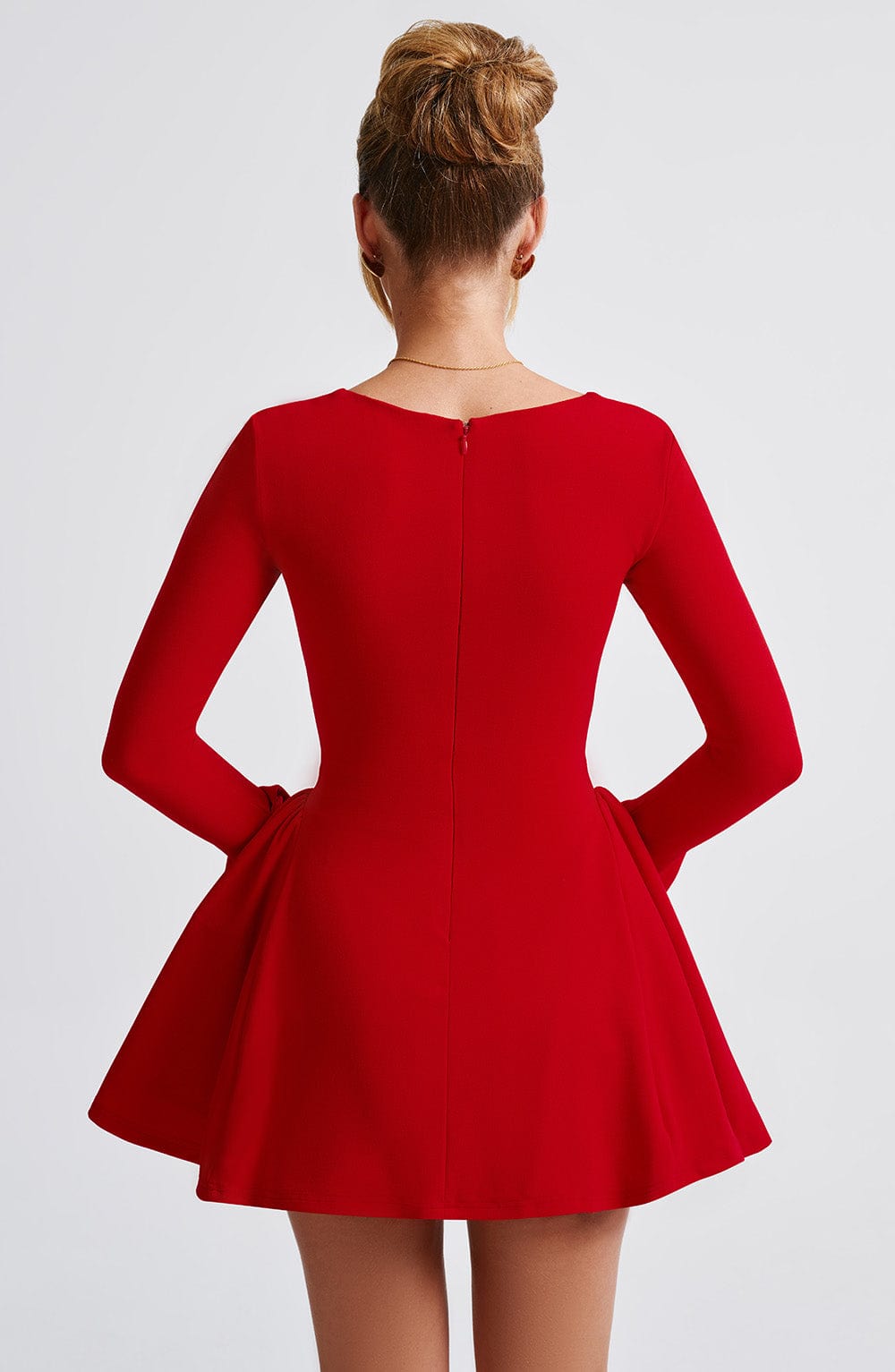 Megan Mini Dress - Red - Napalia