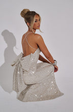 Meridith Maxi Dress - Champagne - Napalia