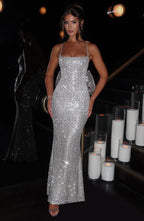 Meridith Maxi Dress - Champagne - Napalia