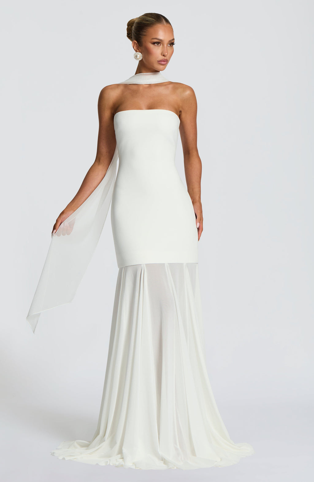 Merritt Gown - Ivory - Napalia