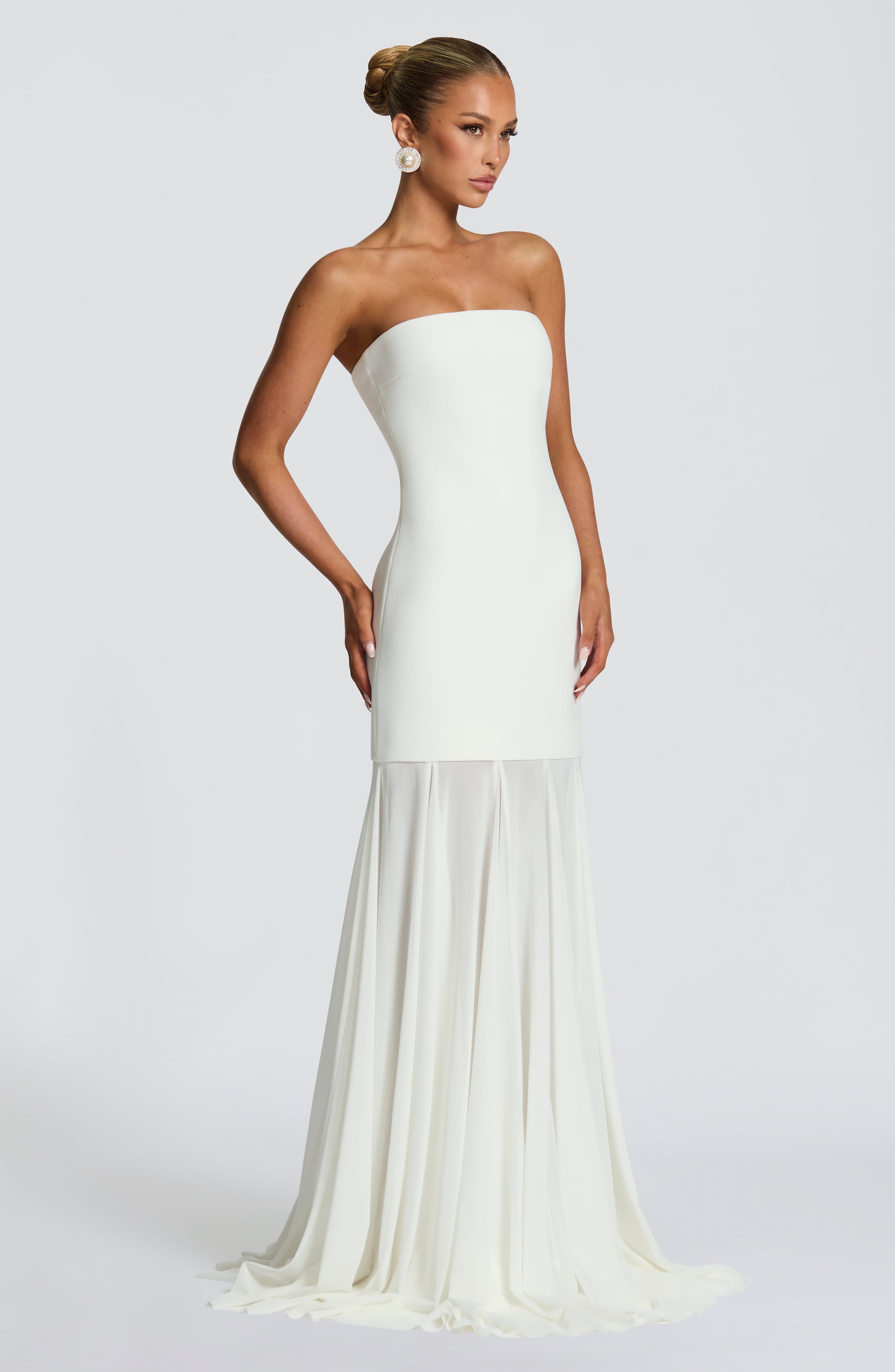 Merritt Gown - Ivory - Napalia