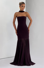 Merritt Gown - Plum - Napalia
