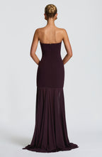Merritt Gown - Plum - Napalia