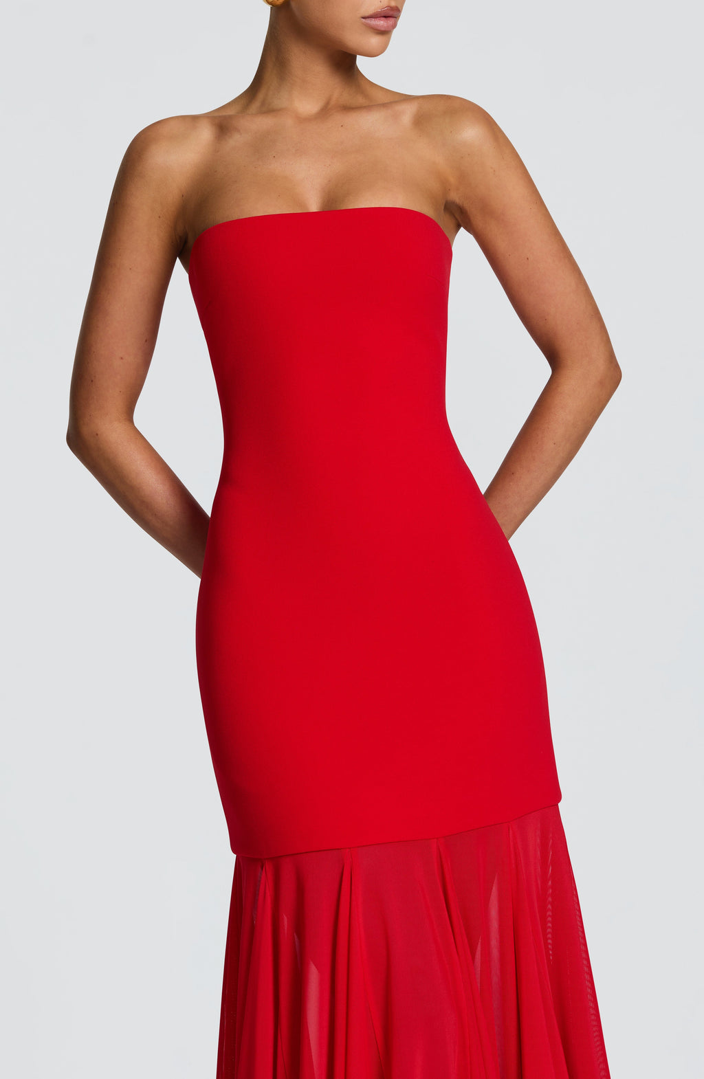 Merritt Gown - Red - Napalia