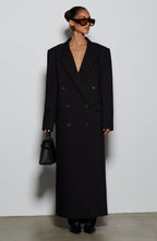 Michelle Coat - Black - Napalia