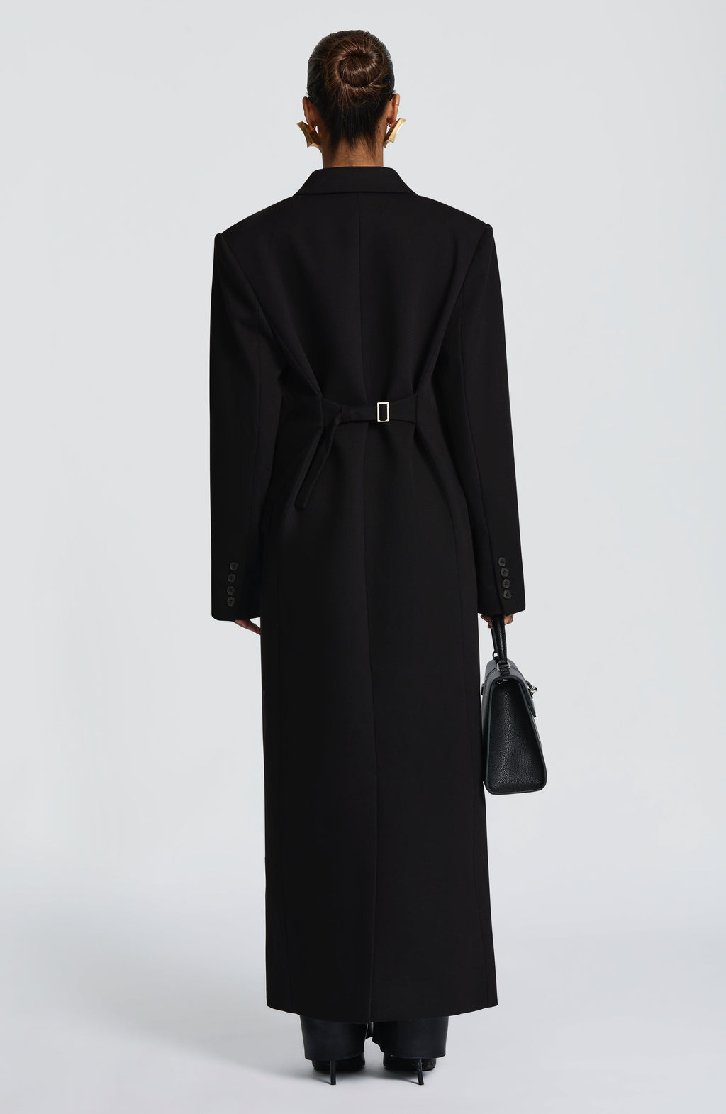Michelle Coat - Black - Napalia