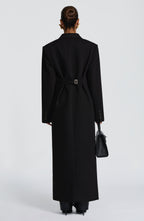 Michelle Coat - Black - Napalia