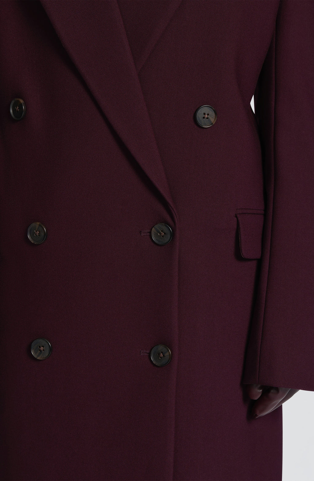 Michelle Coat - Plum - Napalia